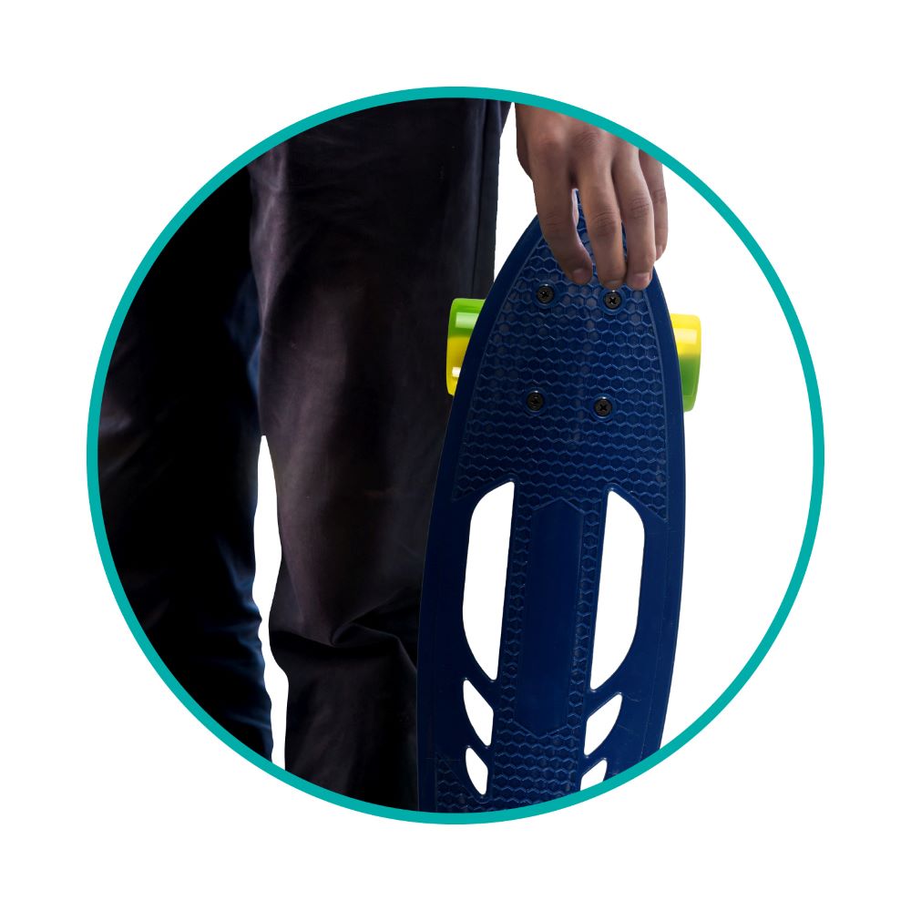 QKIDS GALAXY skateboard - Lemon