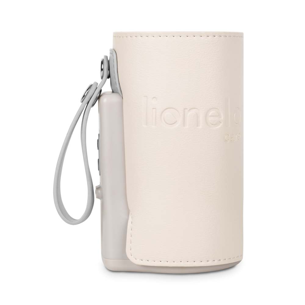 Lionelo Thermup Go Plus električni prijenosni grijač bočica - TERMOSICA s baterijom, Beige Sand