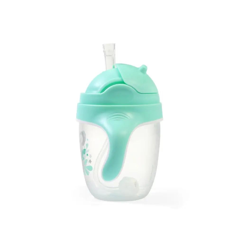 BabyOno Neprolijevajuća čaša sa slamkom, mint