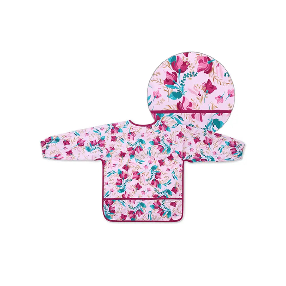 BabyOno Podbradak s rukavima 24+ mjeseci, Floral