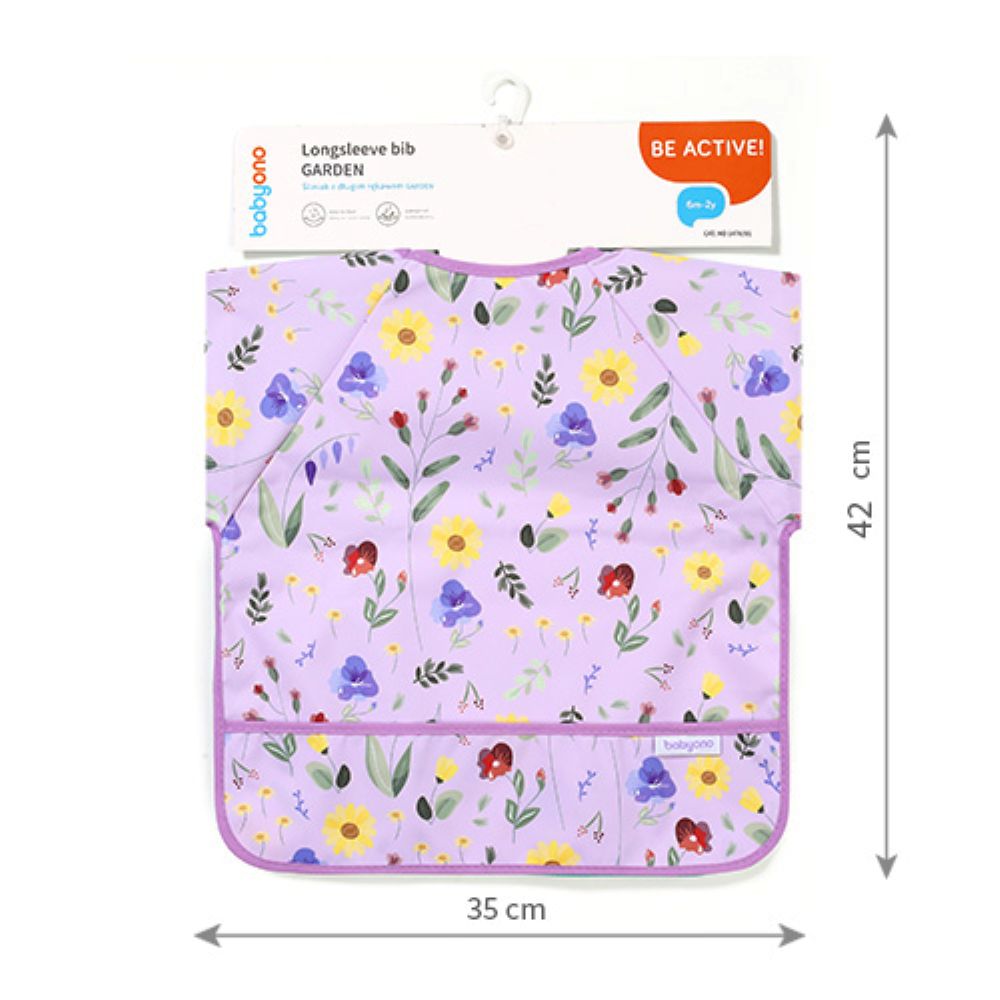 BabyOno Podbradak s rukavima 24+ mjeseci, Garden