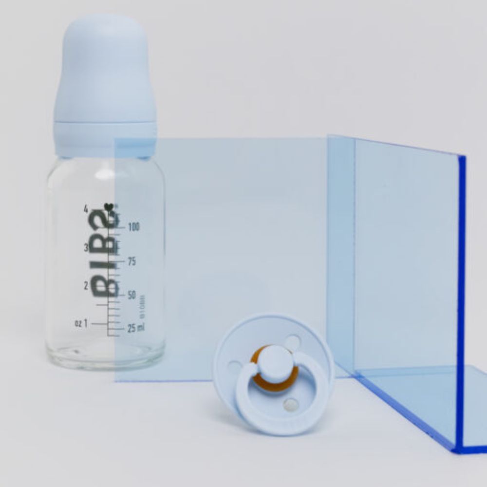BIBS Colour duda (okrugla) - Baby Blue (vel.2)