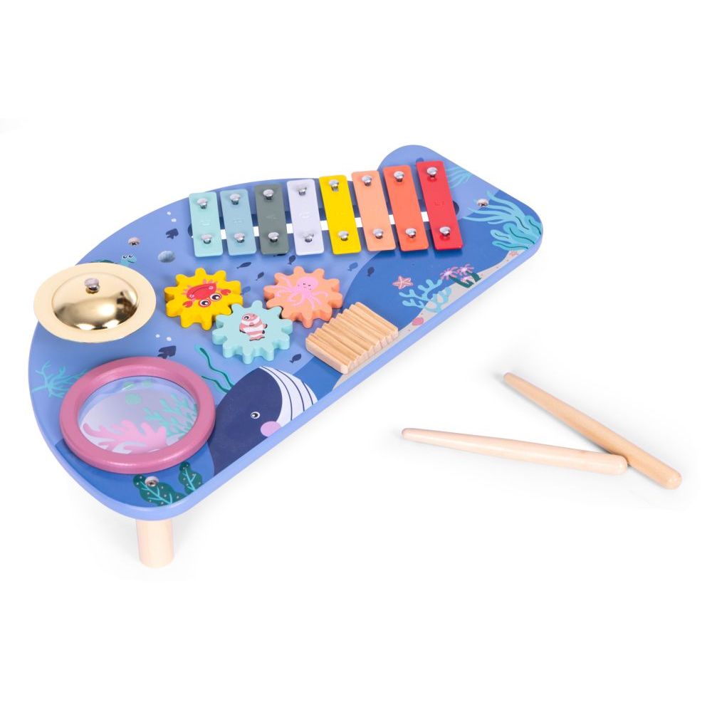 Ecotoys stol s glazbenim instrumentima