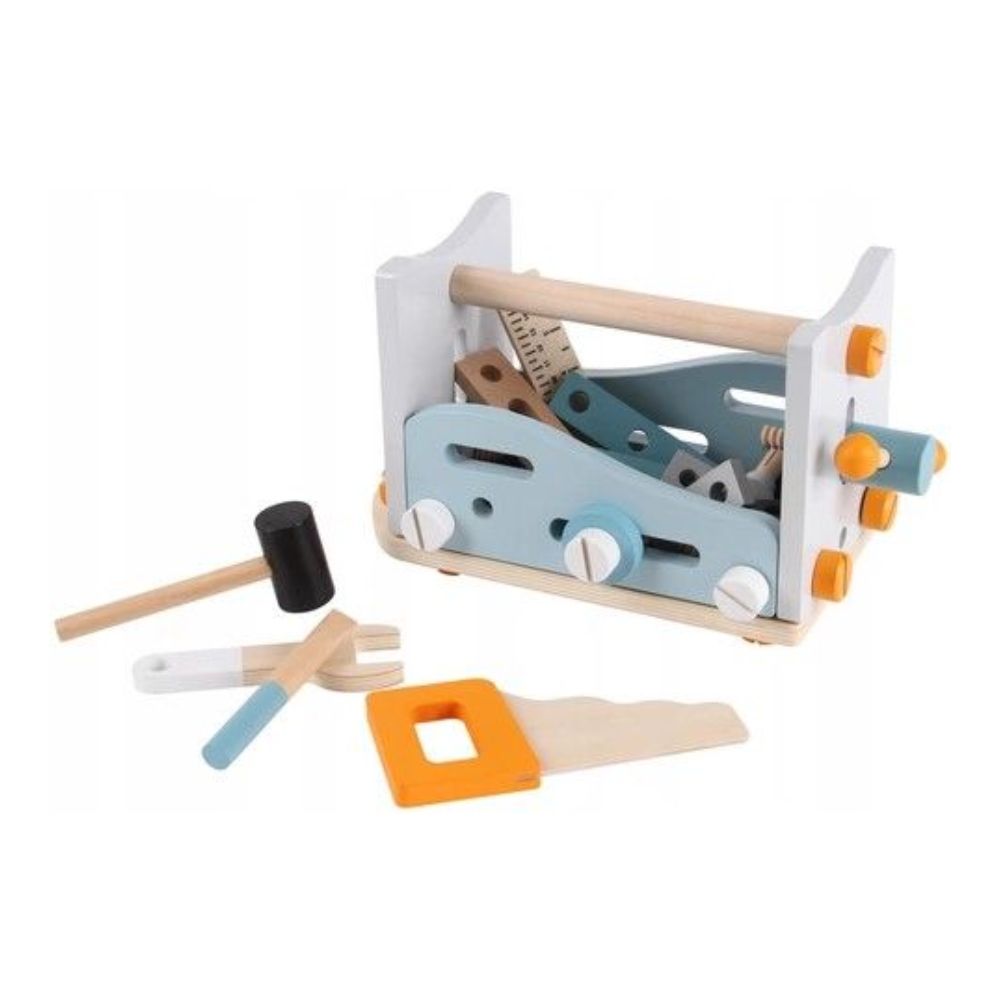 Ecotoys Stol za igru Mali Majstor od 52 elementa