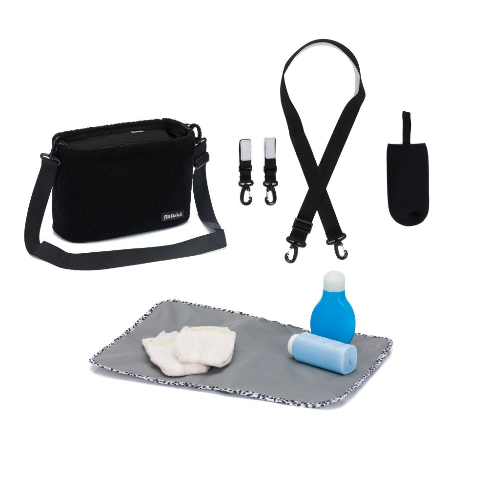 Fillikid organizer za kolica Teddy, black