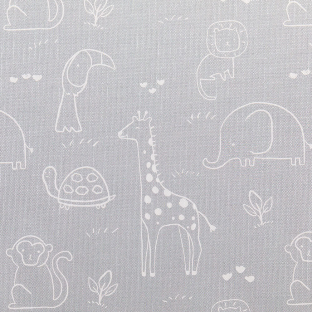 Fillikid podloga za prematanje luxe soft 50x70x4 cm, Safary grey