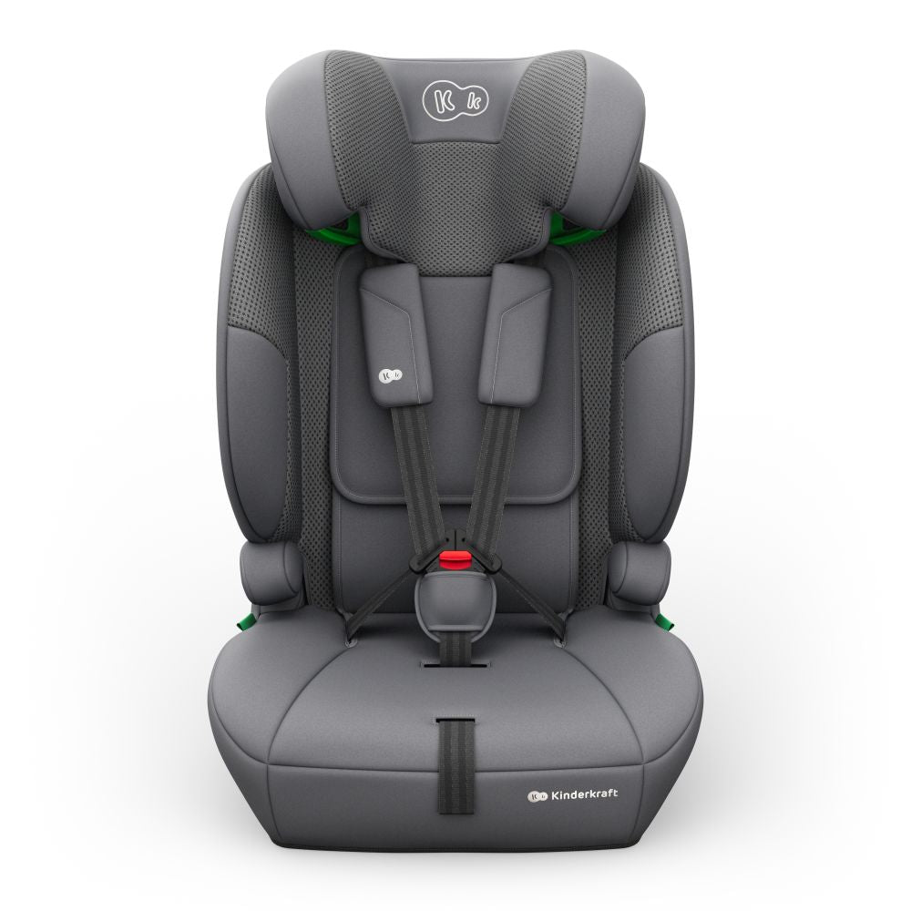 Kinderkraft autosjedalica Comfort Up 2 plus i-Size 9-36 kg (76-150 cm) bez Isofix-a, Grey