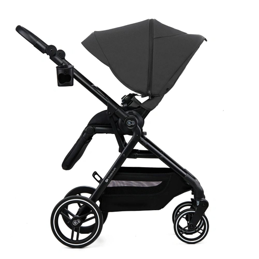 Kinderkraft dječja kolica Yoxi MINK PRO 3u1, Moonlight Grey