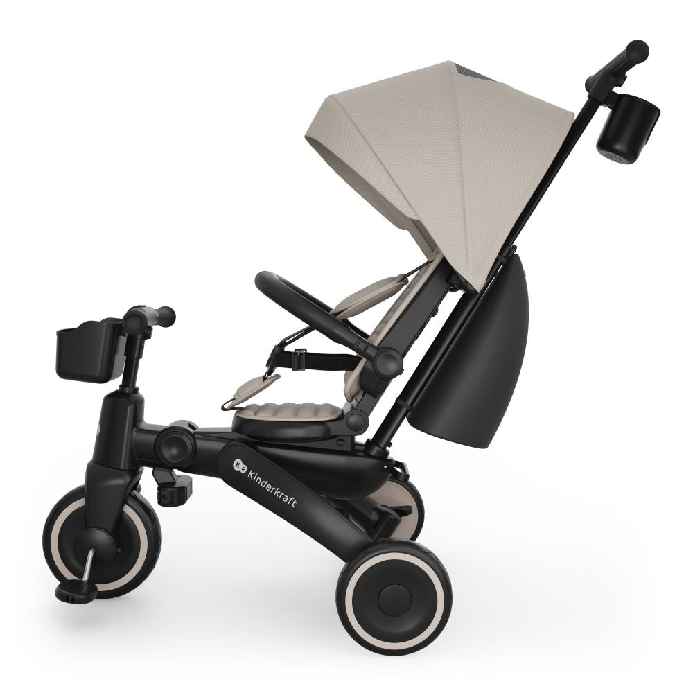 Kinderkraft Sklopivi tricikl JAZZ 3 - Beige