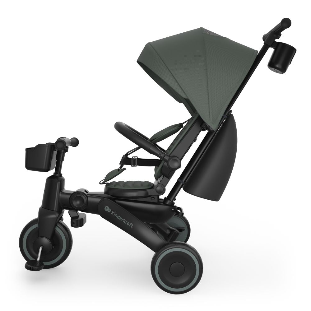 Kinderkraft Sklopivi tricikl JAZZ 3 - Green