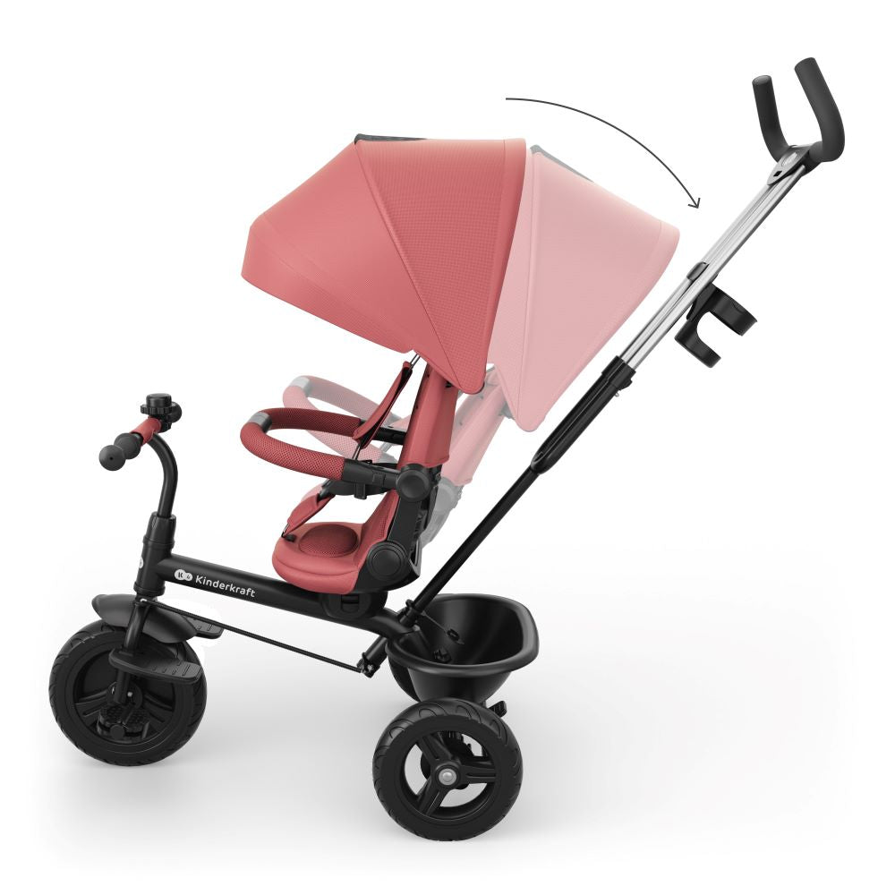 Kinderkraft Tricikl Aston 2 Plus, Pink