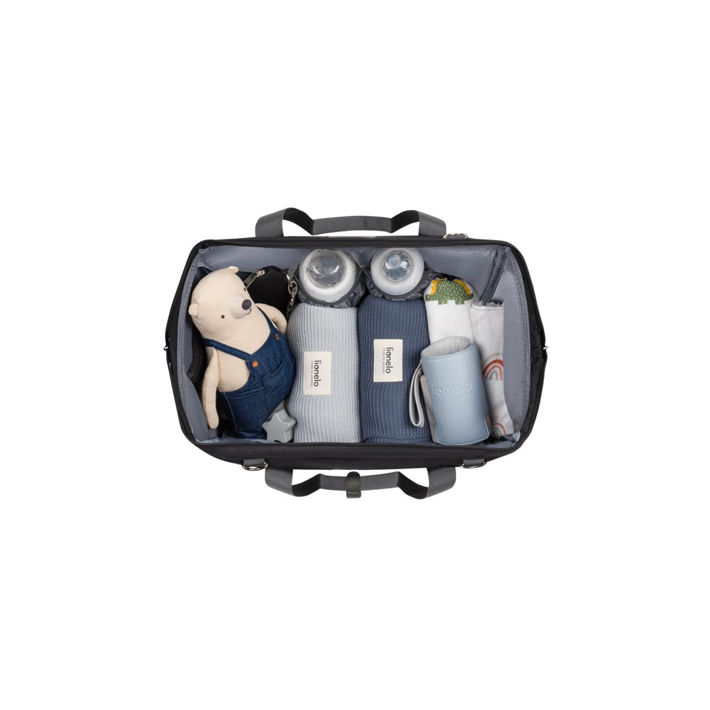 Lionelo torba za mame Ida, Black Onyx