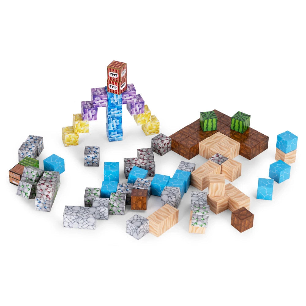 Magnetni set građevinske kocke Kamen - 88 dijelova