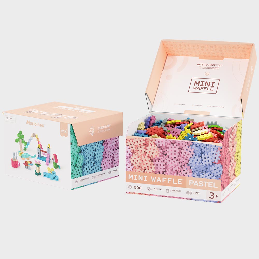 Marioinex Mini Waffle Pastel 500 kom