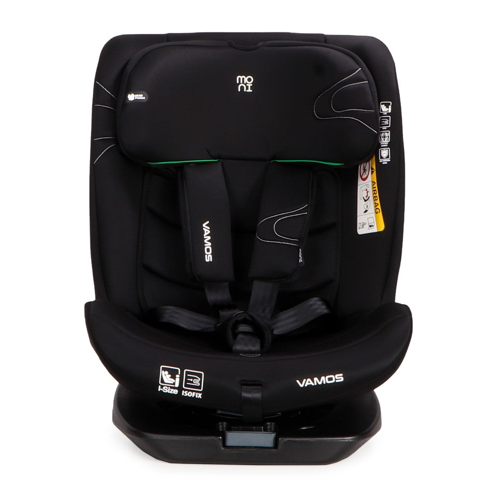 Moni Vamos autosjedalica i-Size 0-36 kg (40-150 cm) 360, crna