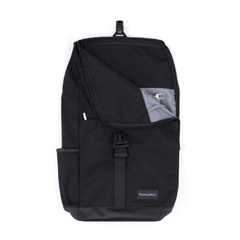 PETITE&MARS Ruksak za pelene JACKOB, Apsolute Black
