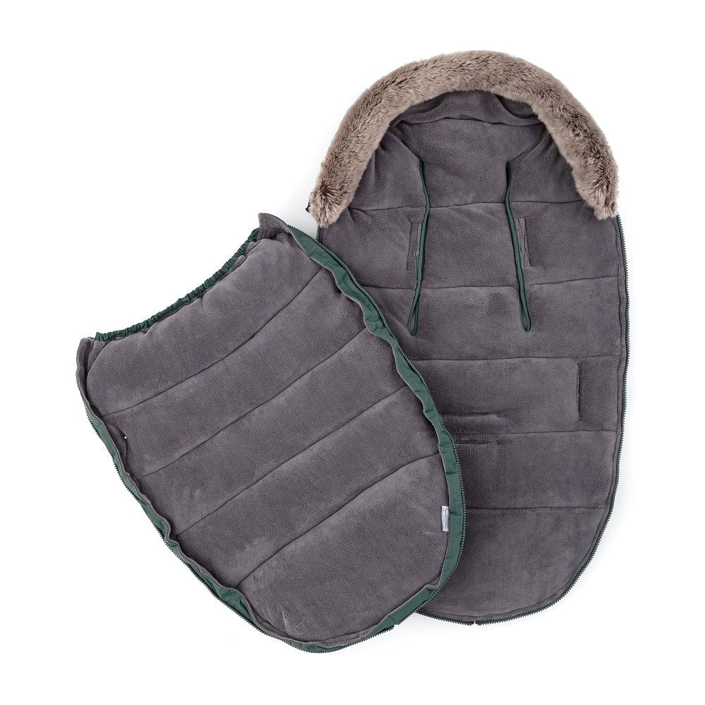 PETITE&MARS Footmuff Comfy 4 u 1 zimska vreća za kolica, Veritable Khaki