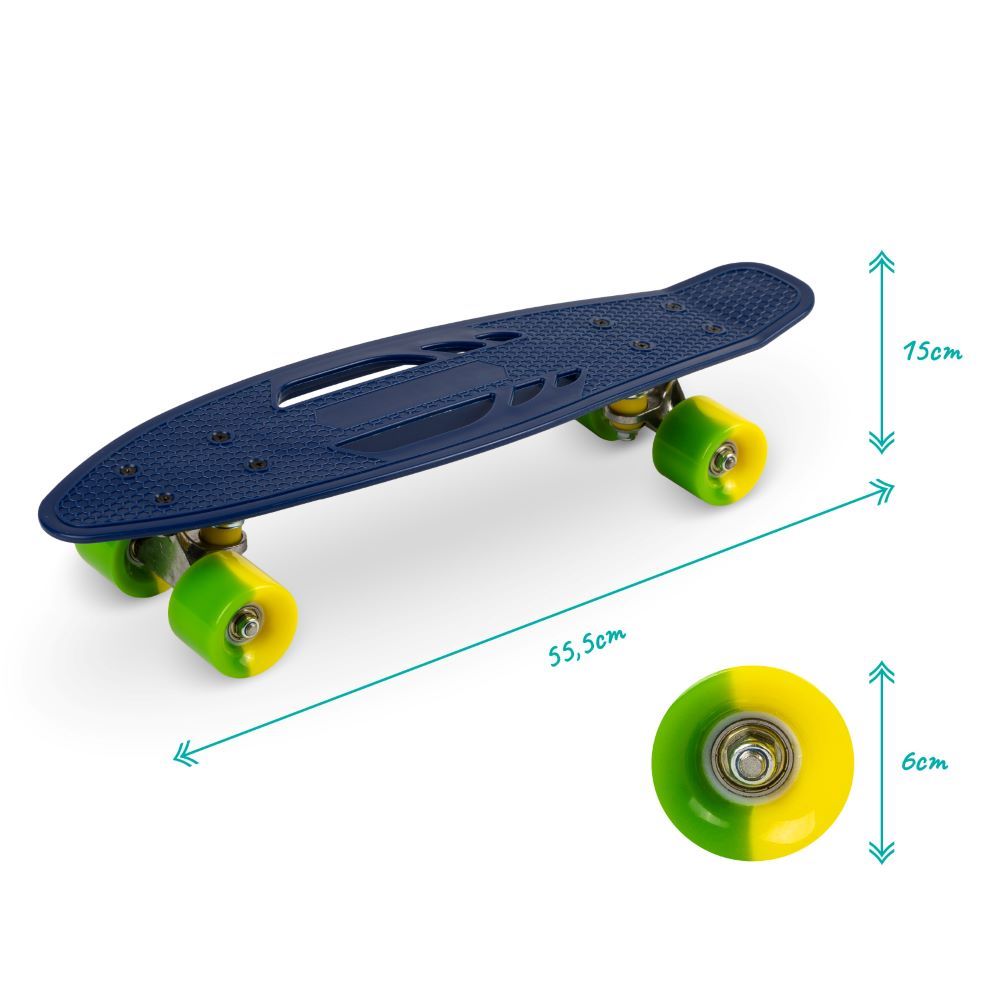 QKIDS GALAXY skateboard - Lemon