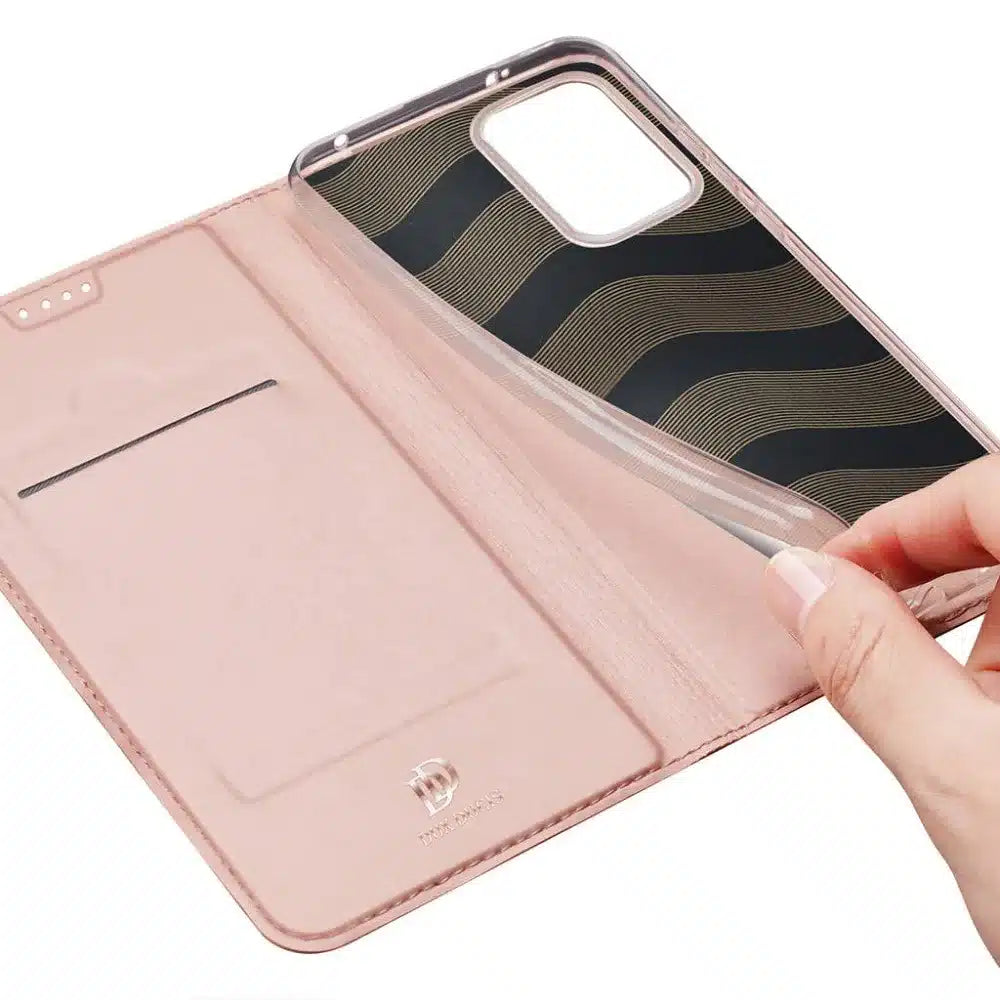 DUX DUCIS Skin Pro - preklopna torbica za Redmi Note 12 5G roza