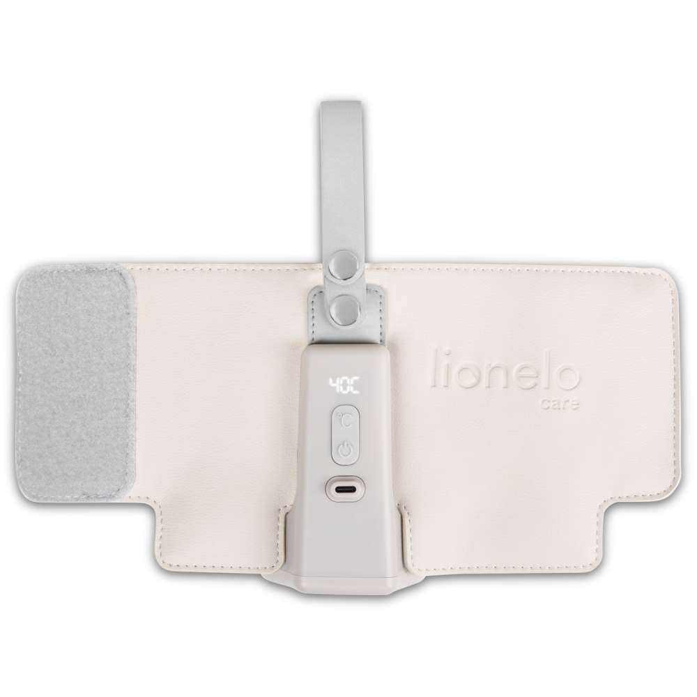 Lionelo Thermup Go Plus električni prijenosni grijač bočica - TERMOSICA s baterijom, Beige Sand
