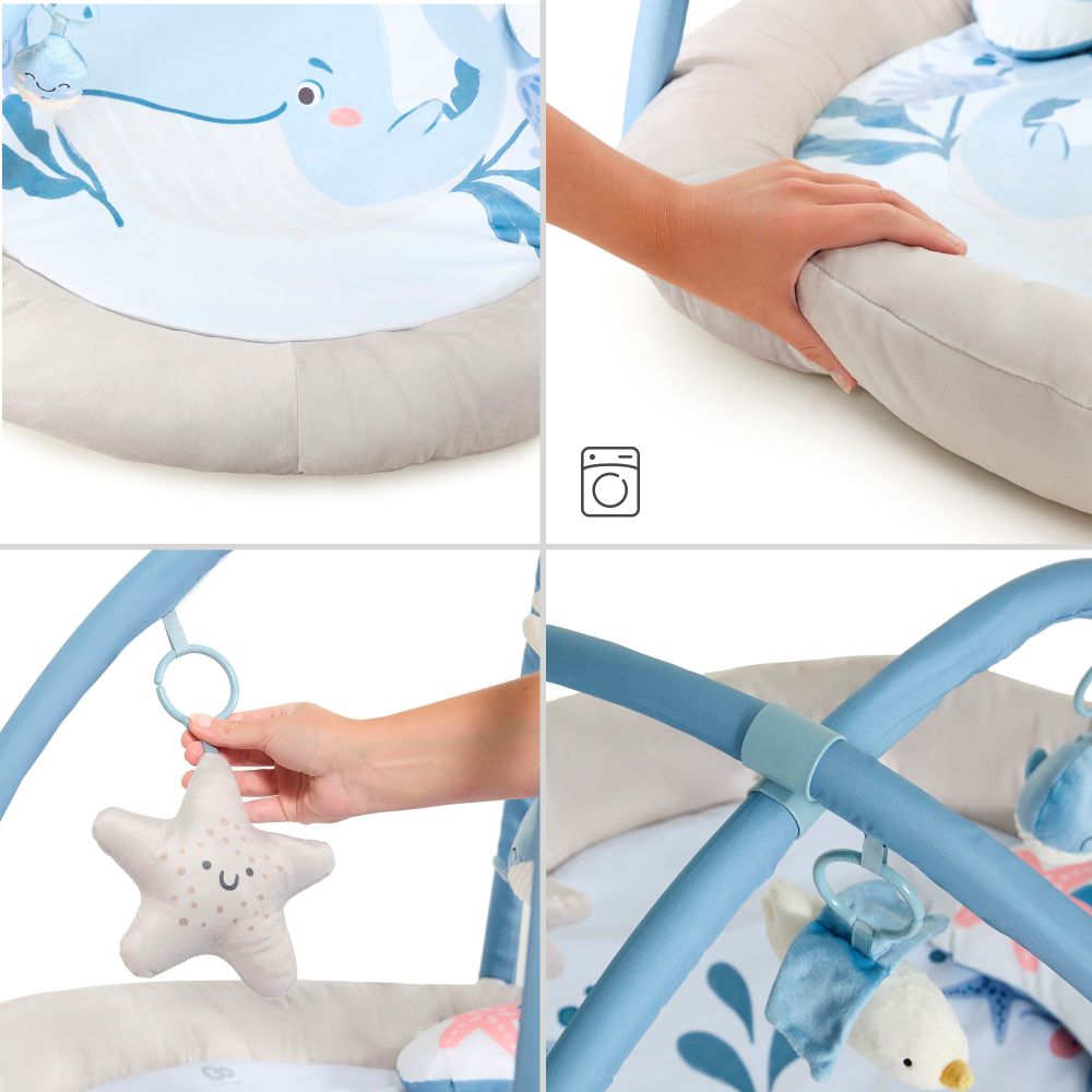 Kinderkraft edukativna igraonica za bebe Cozyplay, Nordic Breeze