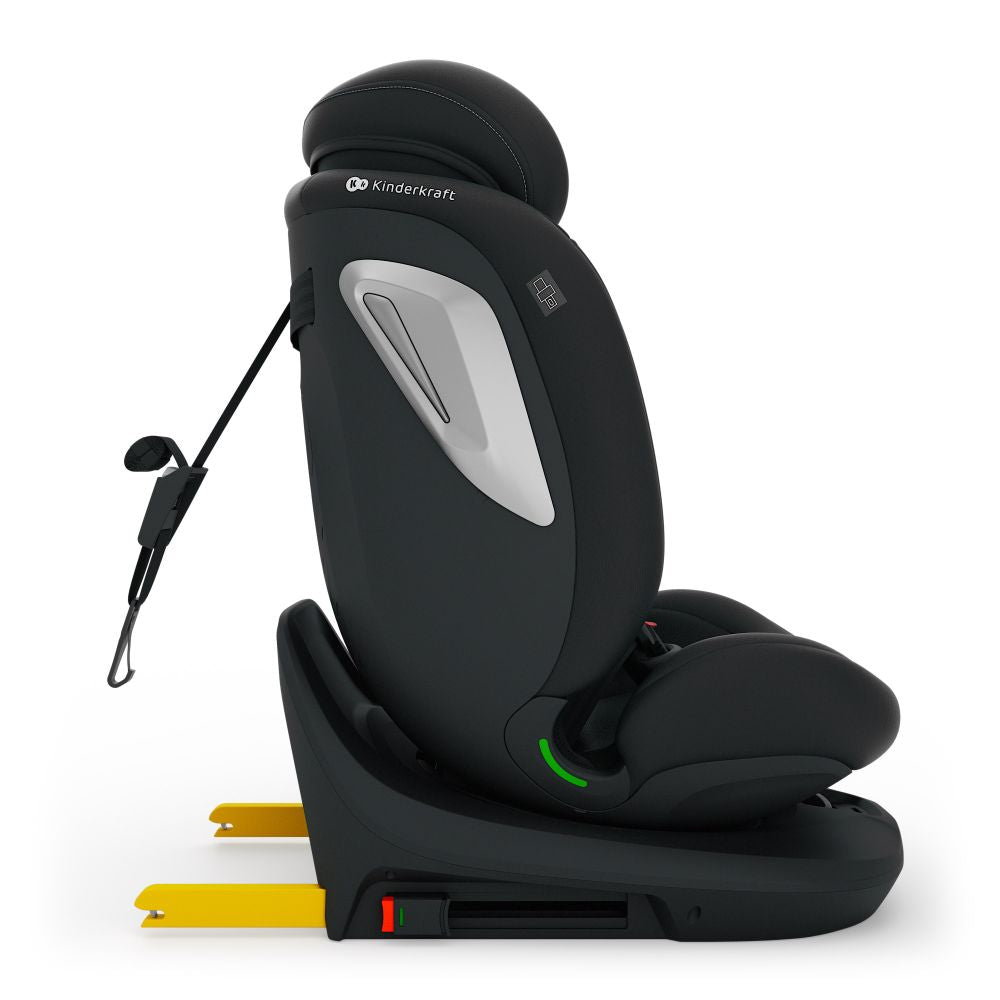Kinderkraft I-GROW 2 PLUS i-Size autosjedalica 0-36 kg (40-150 cm) 360, crna