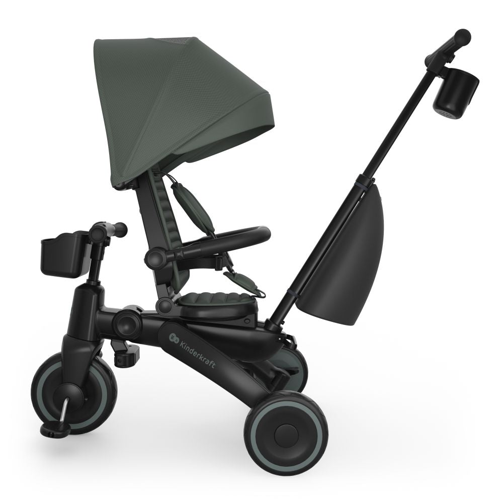 Kinderkraft Sklopivi tricikl JAZZ 3 - Green