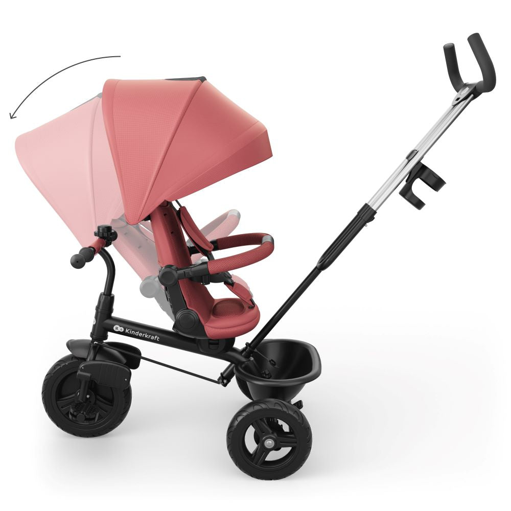 Kinderkraft Tricikl Aston 2 Plus, Pink