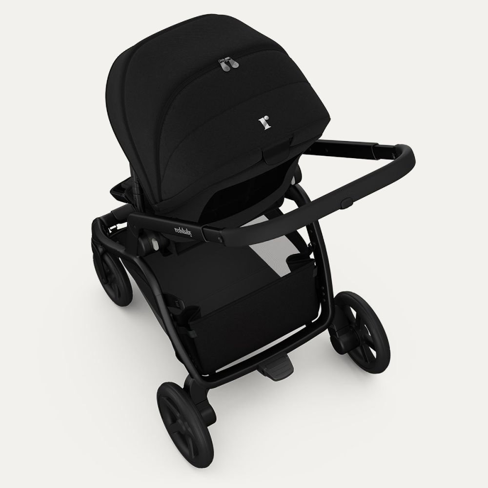 REDSBABY ONIX kolica, Platinum Black Twill 4u1 B