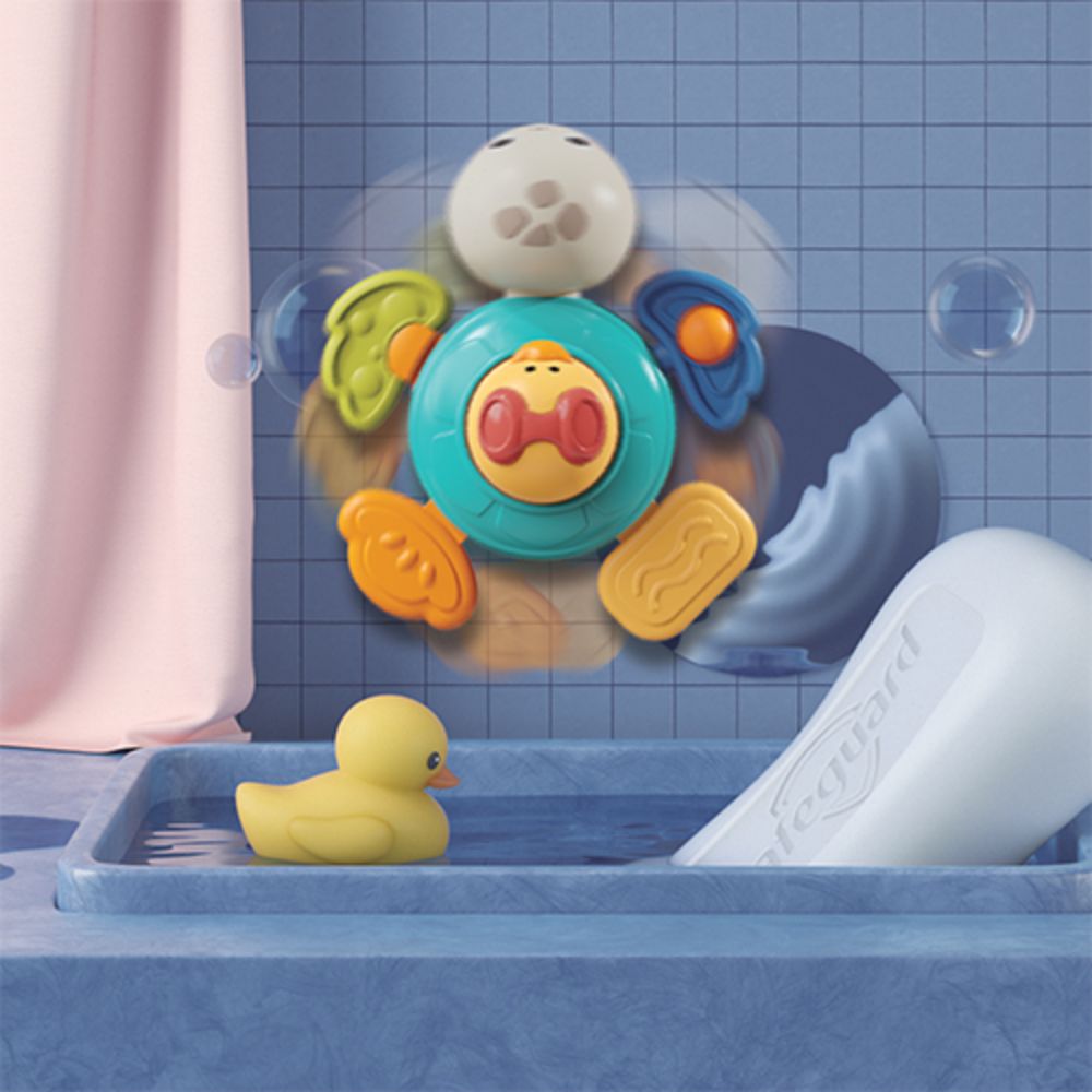 BabyOno Senzorna igračka s vakuumom Kornjača