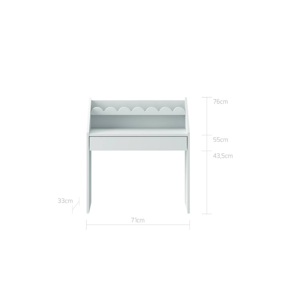 Bellamy Book Nook Montessori stol, latte