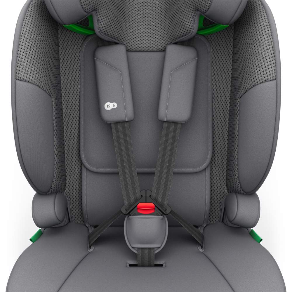 Kinderkraft autosjedalica Comfort Up 2 plus i-Size 9-36 kg (76-150 cm) bez Isofix-a, Grey