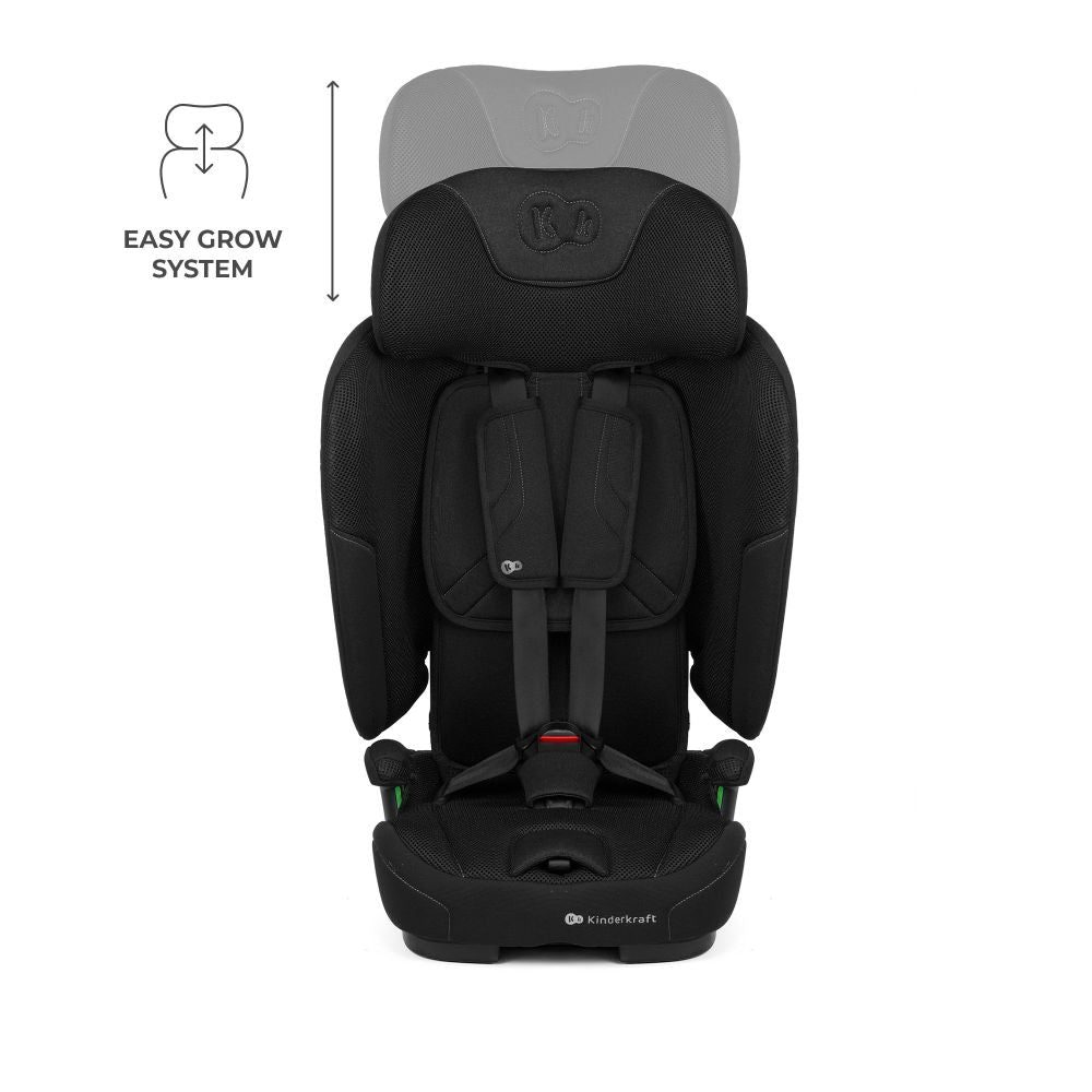 Kinderkraft autosjedalica FIX2GO i-Size 9-36 kg (76-150 cm), Black