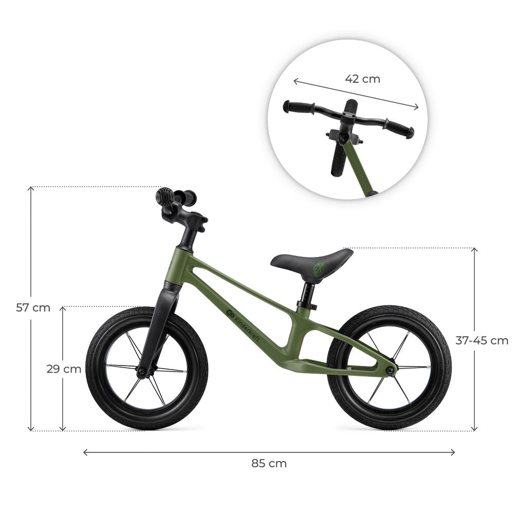 Kinderkraft balans bicikl ETER, Green