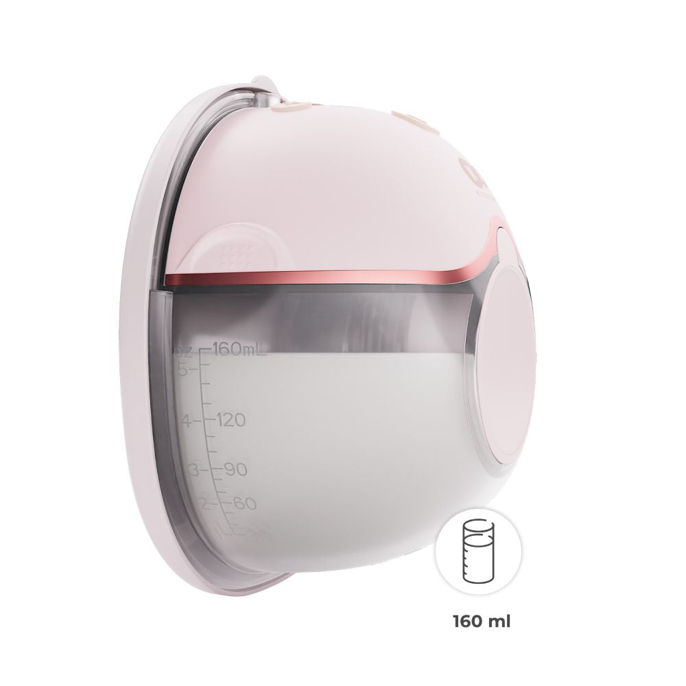 Kinderkraft Električna izdajalica MAMAFLOW, hands free, Pink