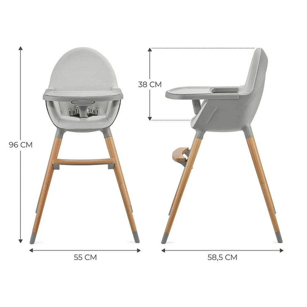 Kinderkraft Hranilica Fini 2 2u1, Grey