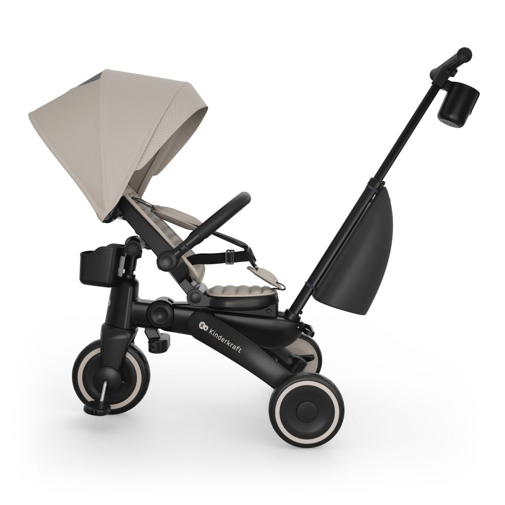 Kinderkraft Sklopivi tricikl JAZZ 3 - Beige