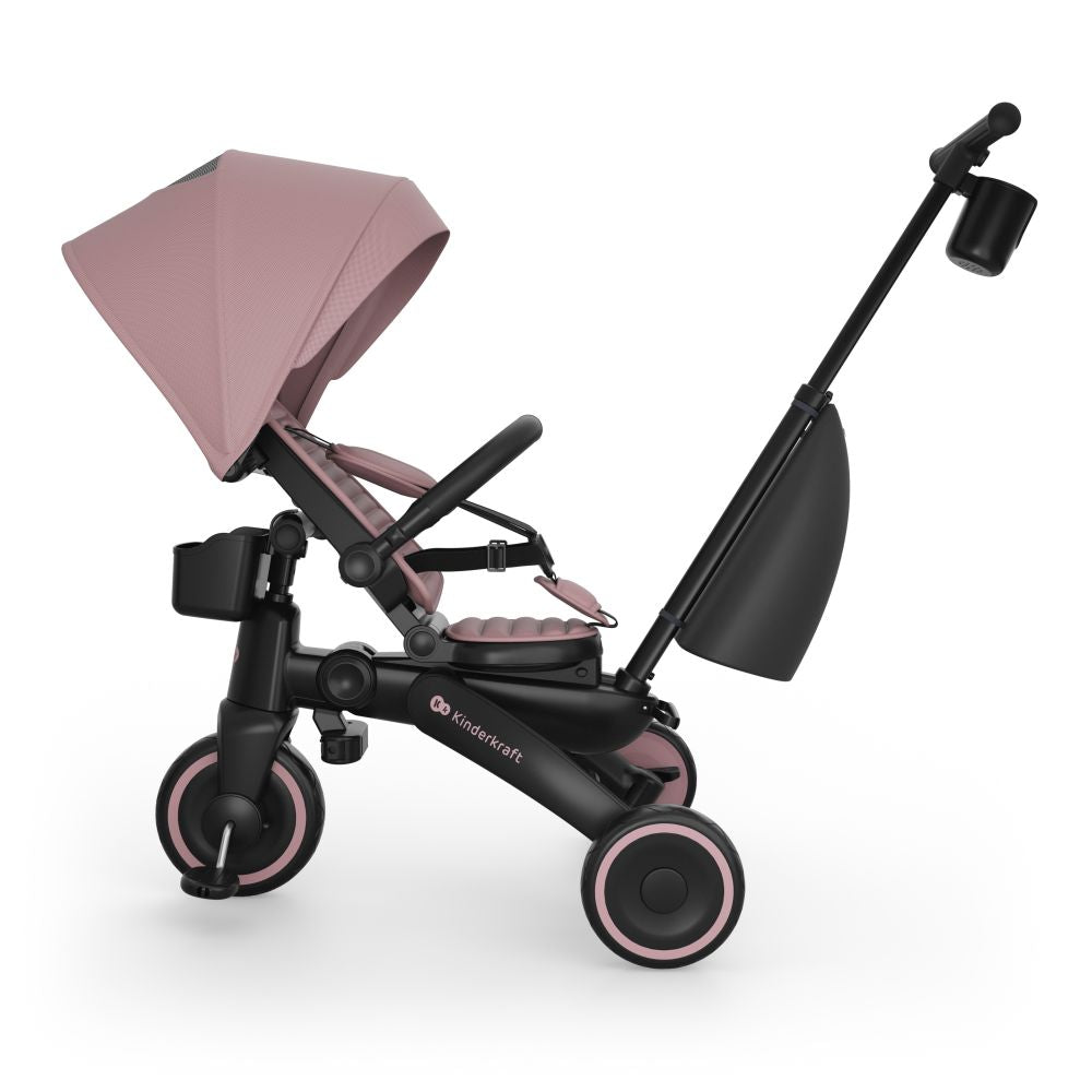 Kinderkraft Sklopivi tricikl JAZZ 3, Pink
