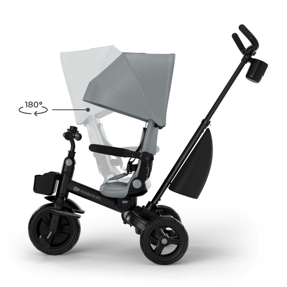 Kinderkraft Tricikl AVEO Plus 2, Grey