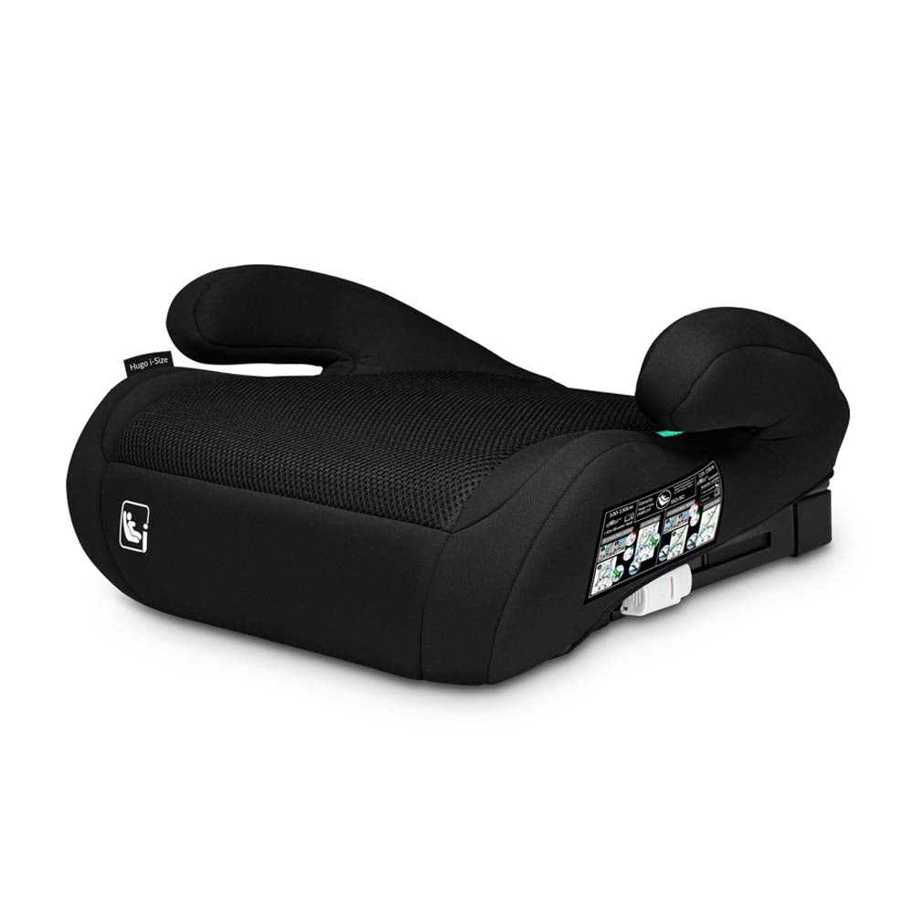 Lionelo autosjedalica Hugo i-Size 15-36 kg (100-150 cm), Black Carbon