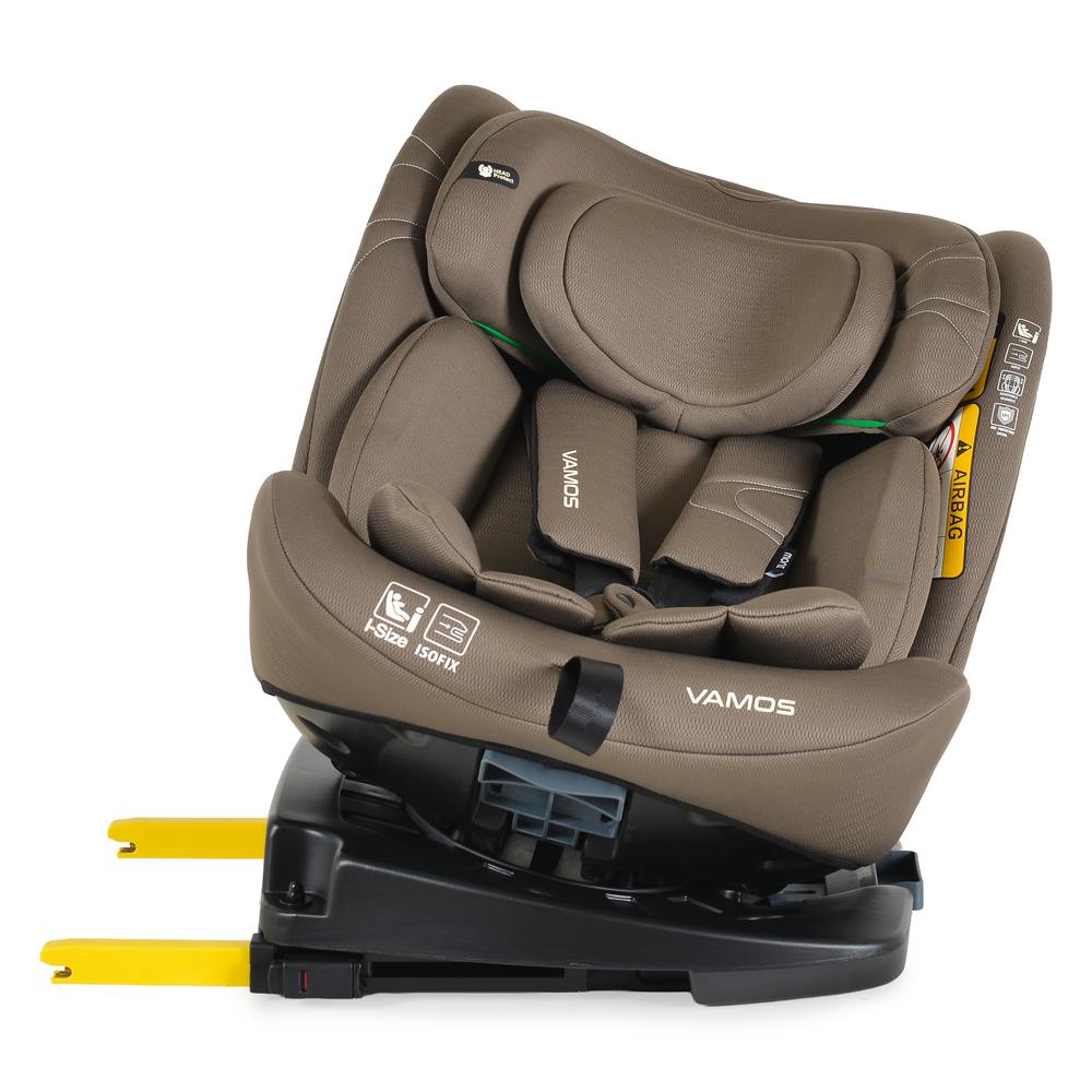Moni Vamos autosjedalica i-Size 0-36 kg (40-150 cm) 360, bež