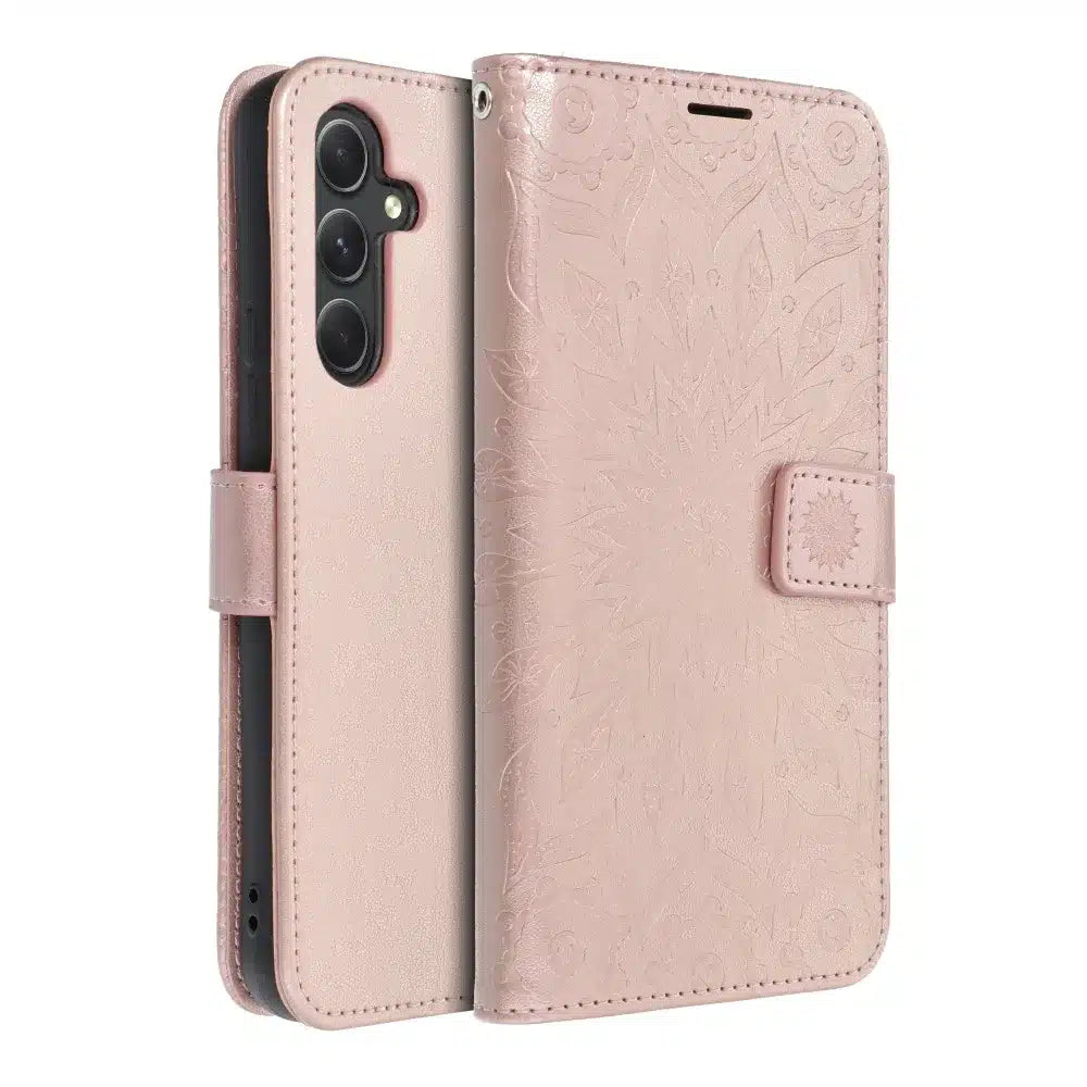 MEZZO Book case za SAMSUNG GALAXY A54 5G mandala rose gold