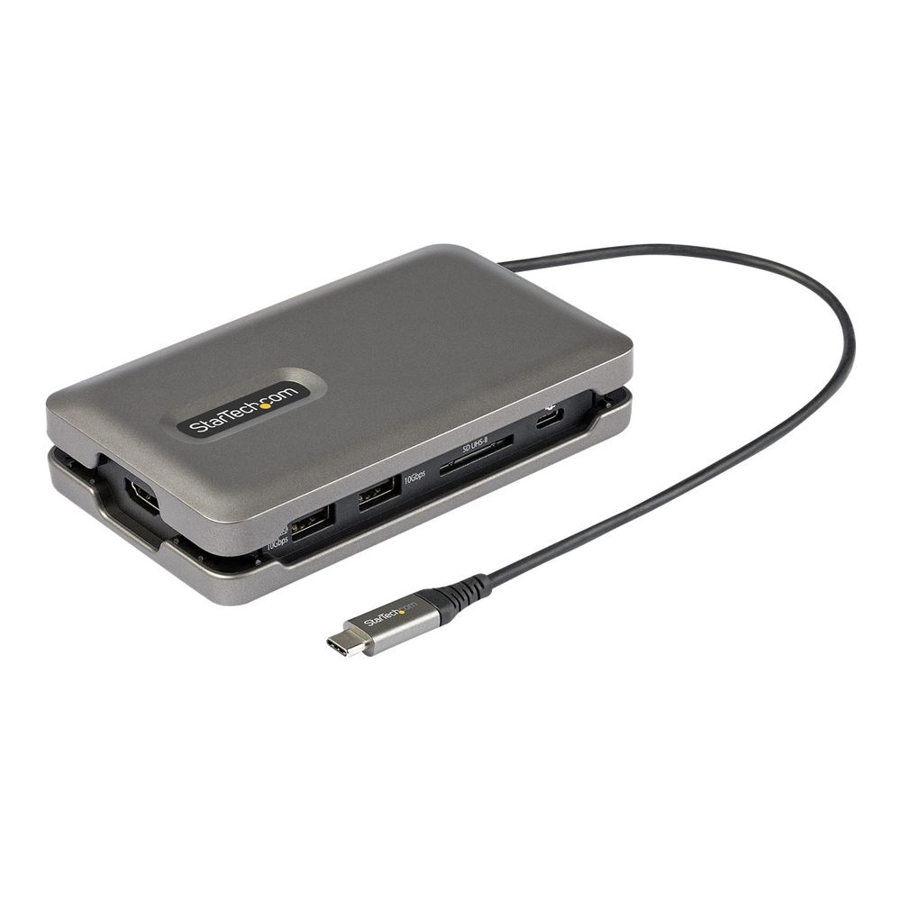 StarTech.com DKT31CSDHPD3 priključna stanica i replikator porta za prijenosno računalo Žičano USB 3.2 Gen 2 (3.1 Gen 2) Type-C Sivo