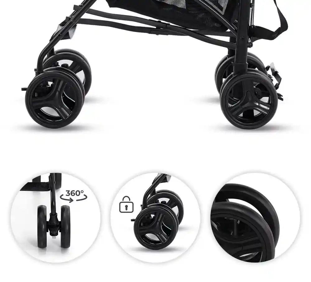 Kinderkraft Kišobran kolica TIK, Stone Grey