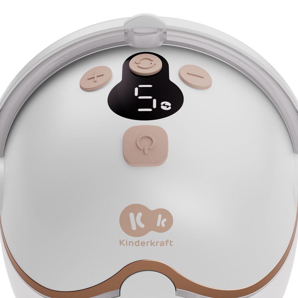 Kinderkraft Električna izdajalica MAMAFLOW, hands free, Golden