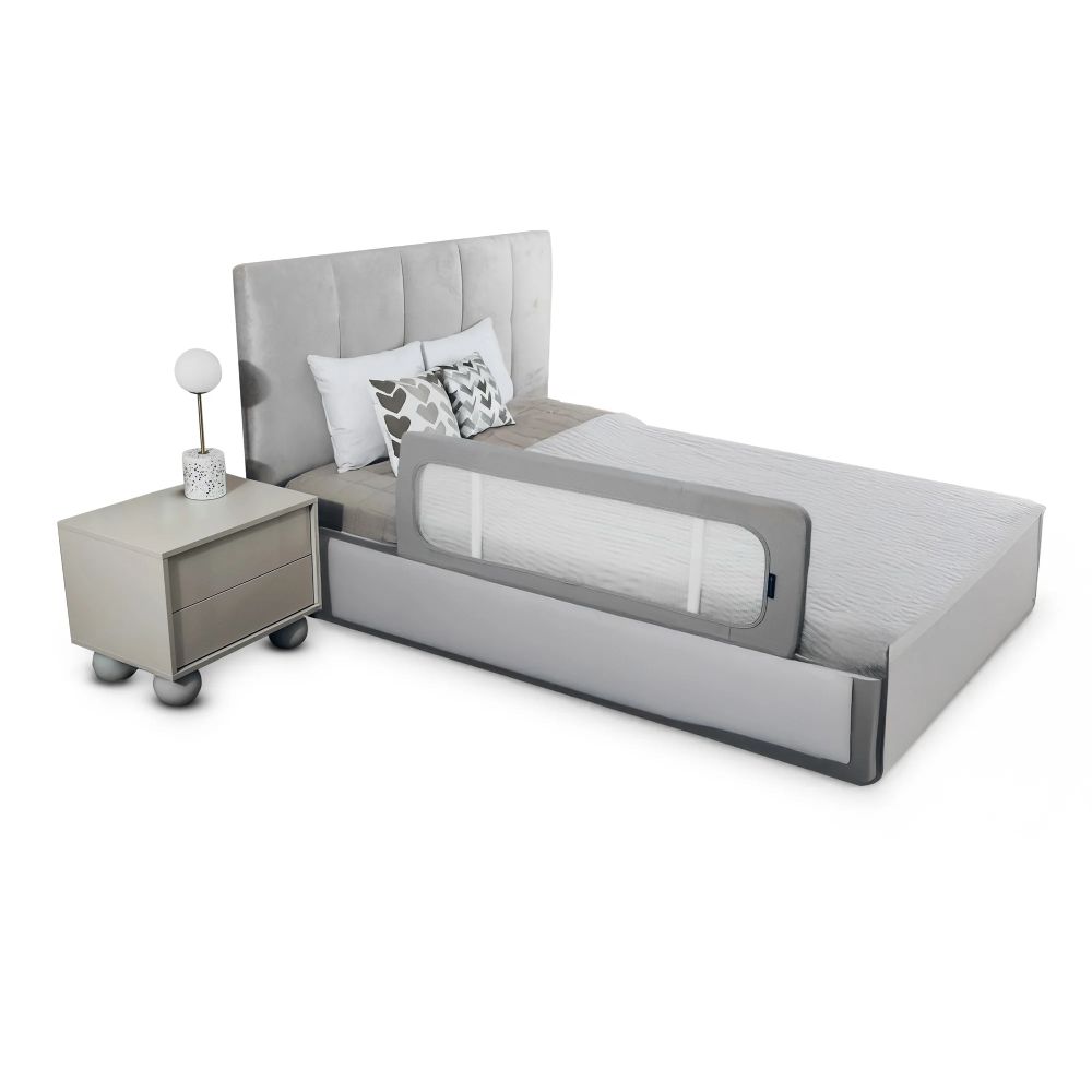 Kinderkraft Guard & Dream zaštitna ograda za krevet 118x41x44 cm - Light Grey
