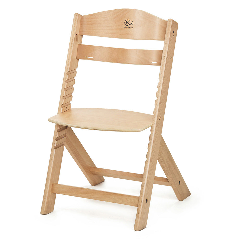 Kinderkraft hranilica Enock wooden + njihaljka Calmee siva