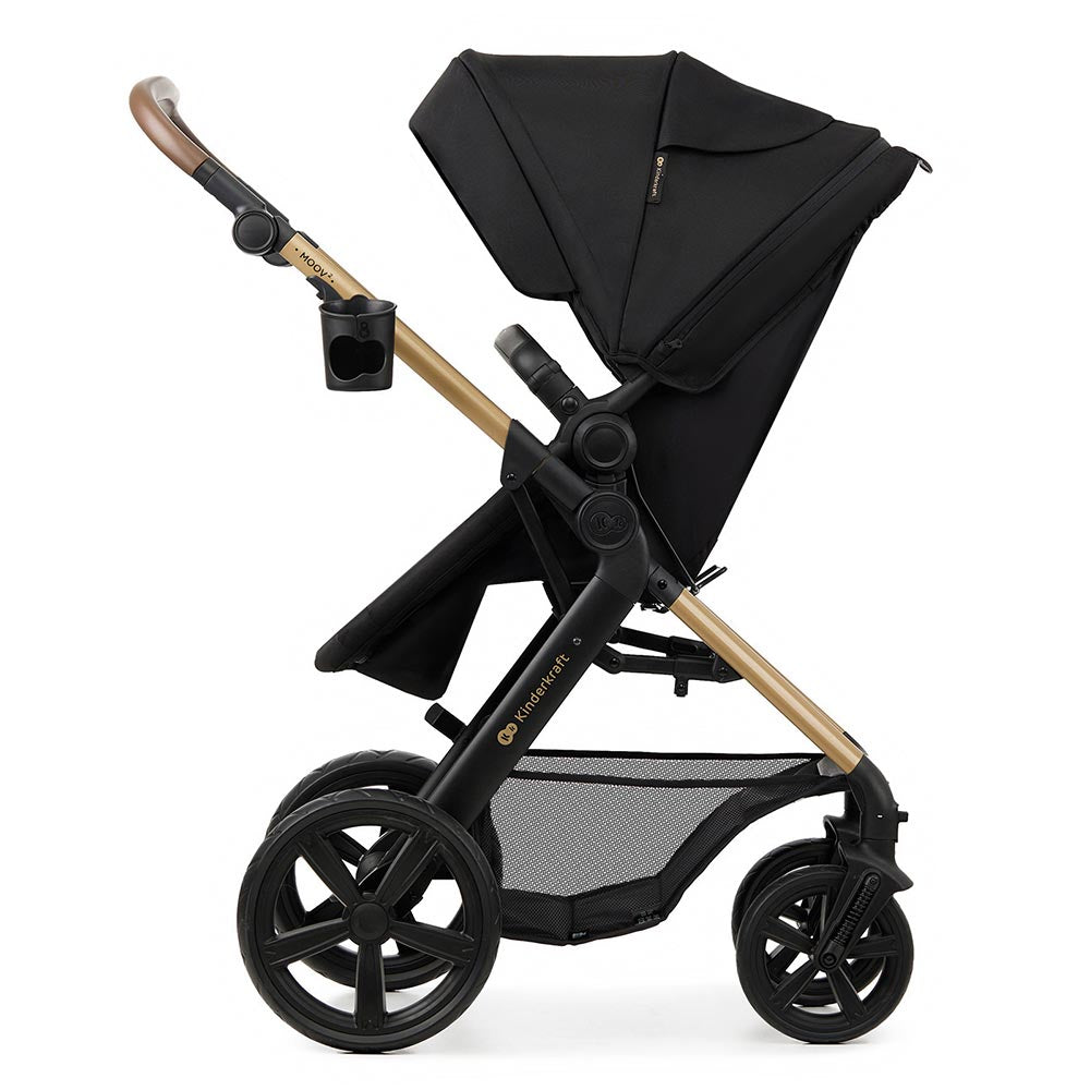 Kinderkraft Kolica Moov 2 3u1 MINK PRO, Pure Black