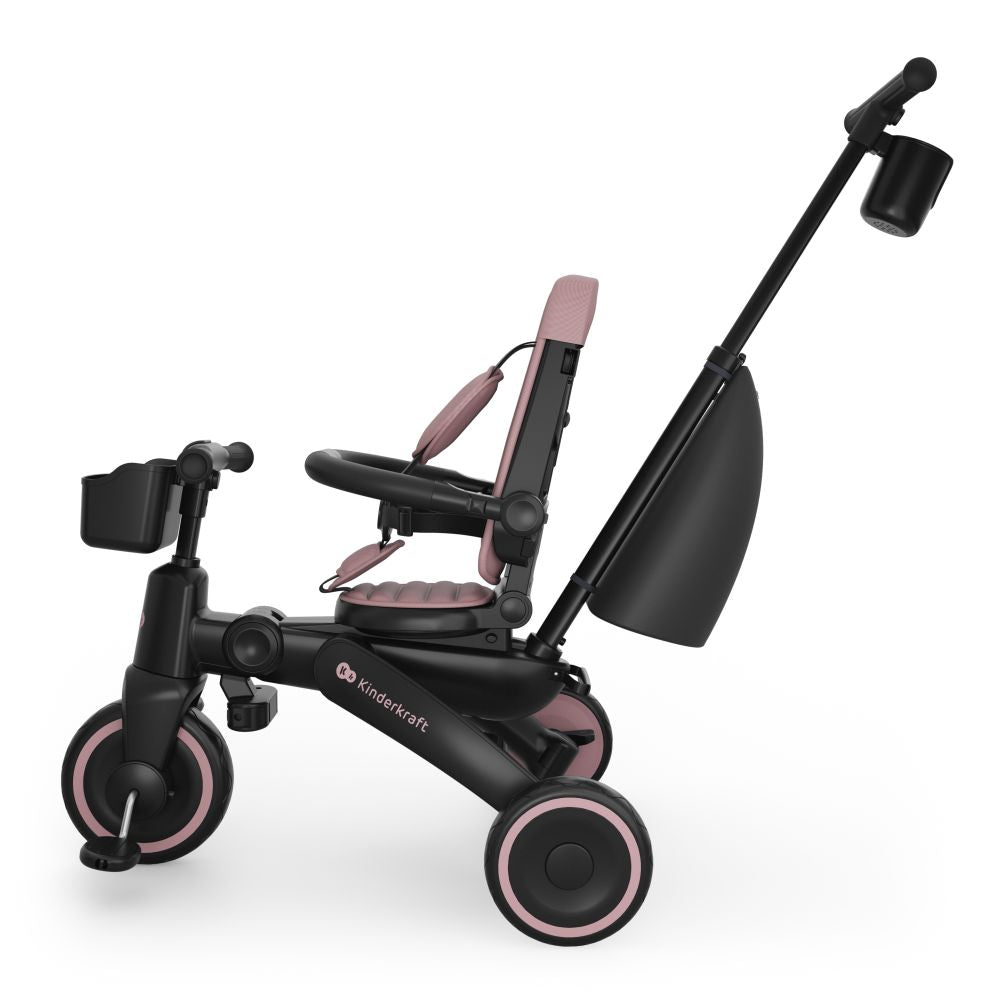 Kinderkraft Sklopivi tricikl JAZZ 3, Pink