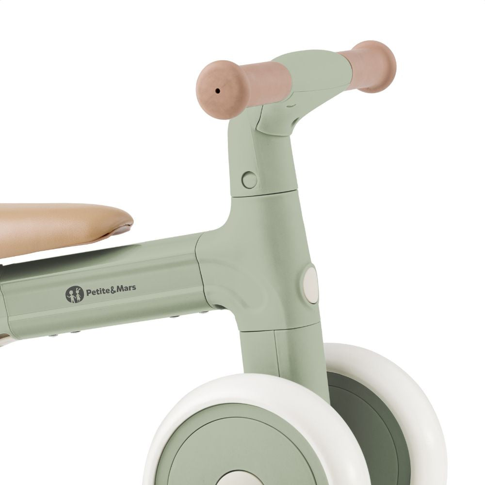 PETITE&MARS Balans bicikl Bingo 3 u 1, Sage Leaf